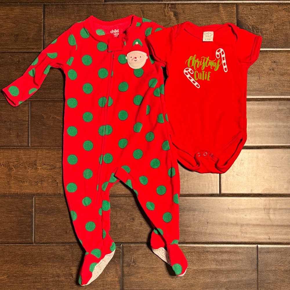 💜3/$15 Christmas Child of Mine and Creations of Grace Bundle 12-18M